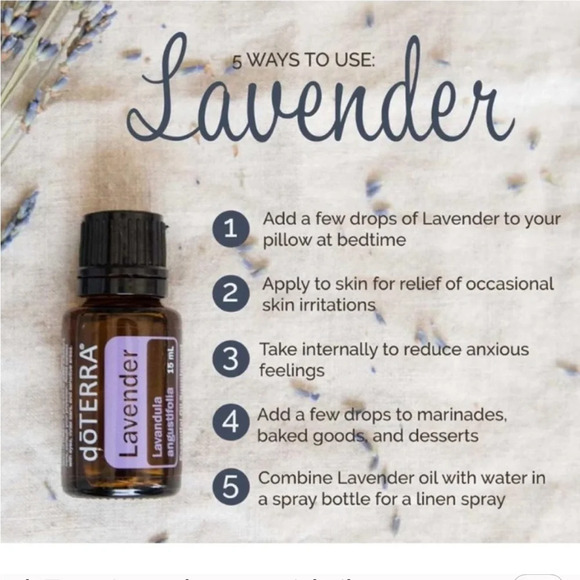 doTerra | Lavender essential oil - 15ml - new unopened - Picture 2 of 2